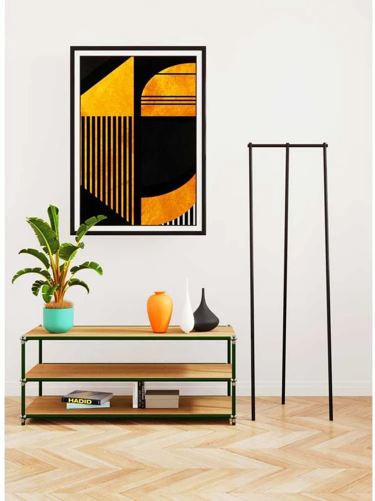Customform Konsolė, SKARDU H3 FLEX, 130x53 cm, Žalia