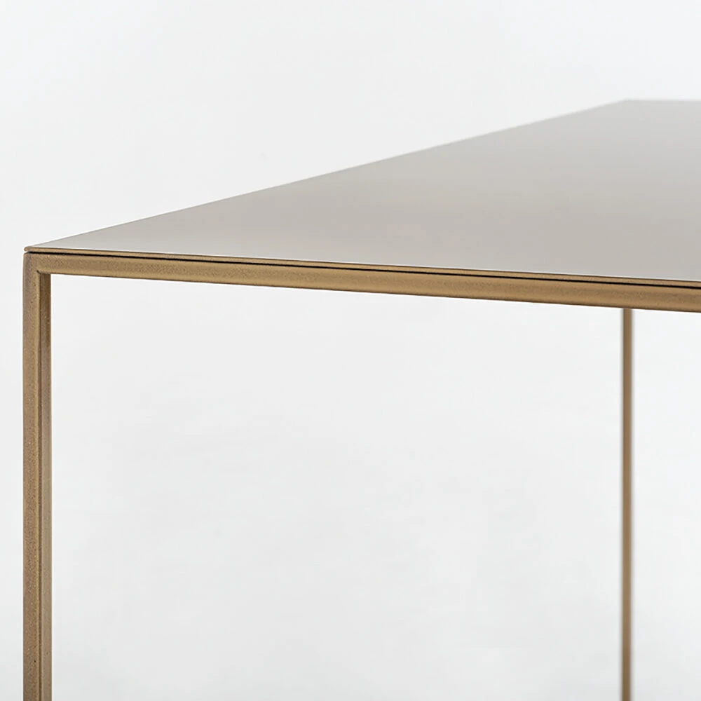 Customform Konsolė, TENSIO METAL, 100x35 cm, Auksinė