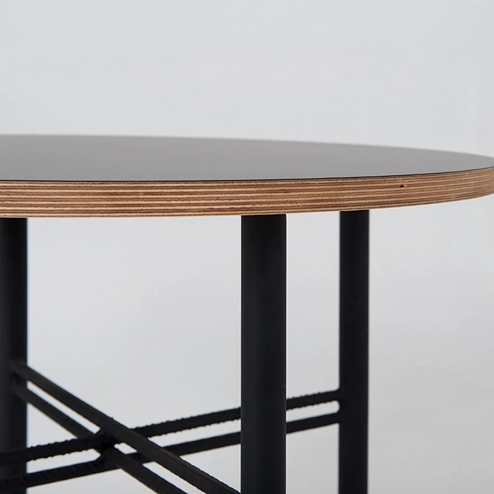 Customform Konsolė, WALT WOOD 100, 300x1000x750 cm, Juoda