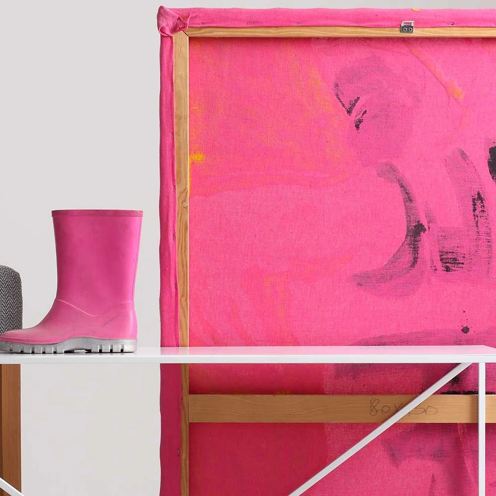 Customform Konsolinis stalas, "Senso Flower" metalas, 120x25 cm, juoda spalva