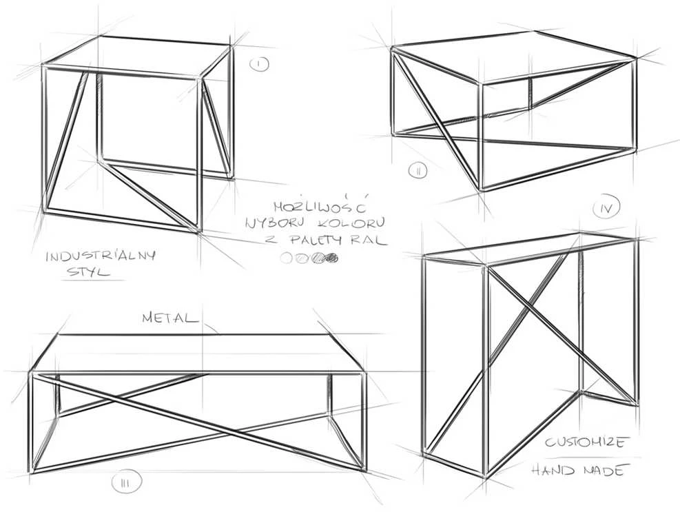 Customform Kredenza, MEMO METAL 100, 300x100x75 cm, Balta