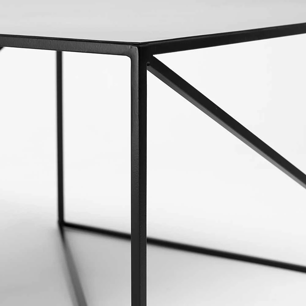 Customform Kredenza, MEMO METAL 100, 300x100x75 cm, Juoda