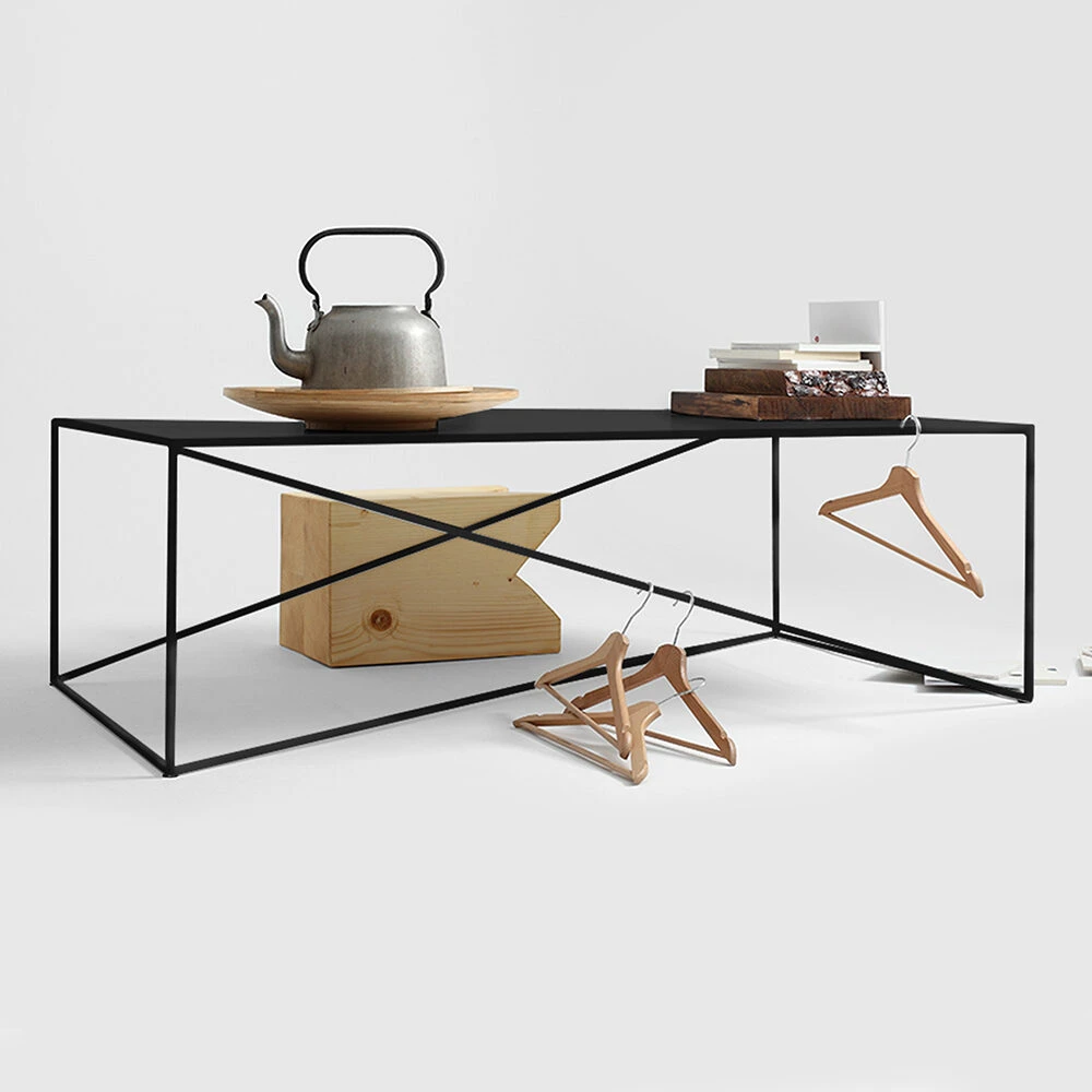 Customform Kredenza, MEMO METAL, 300x100x75 cm, Raudona