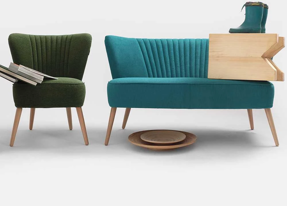 Customform Miegamoji Sofa, TOPIC WOOD, 88x210 cm, Natūrali