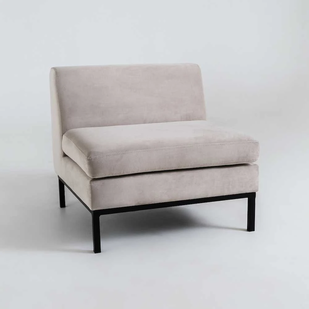 Sofa Customform Modulis, AMBIENT, 70x70 cm, Juodas
