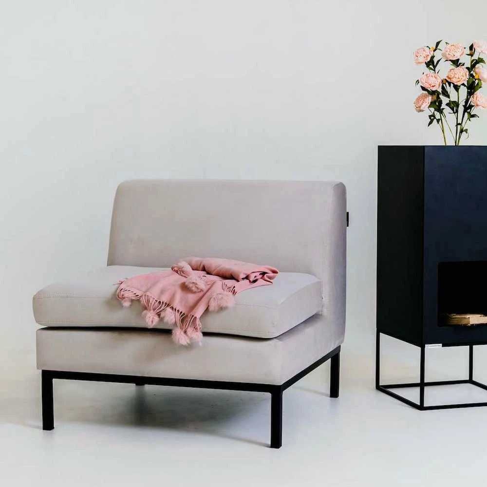 Sofa Customform Modulis, AMBIENT, 70x70 cm, Juodas