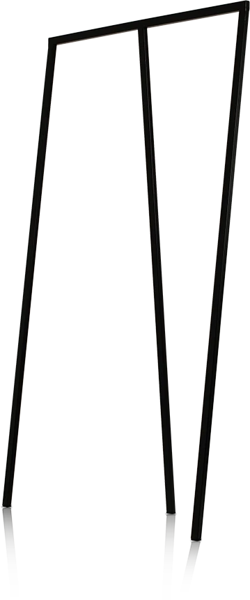 Customform Pakaba, KAYA S, 50x173 cm, Juoda