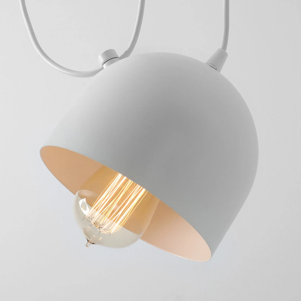 Customform Pakabinamas šviestuvas POPO 2, baltas, Ø 15 cm