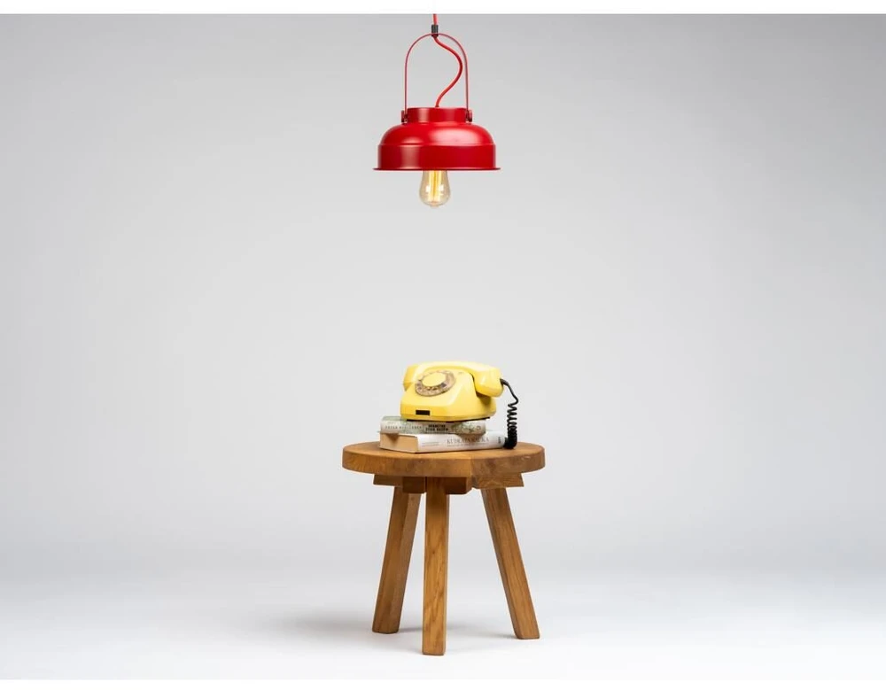 Customform Pakabinamas šviestuvas, SKALA, Raudonas