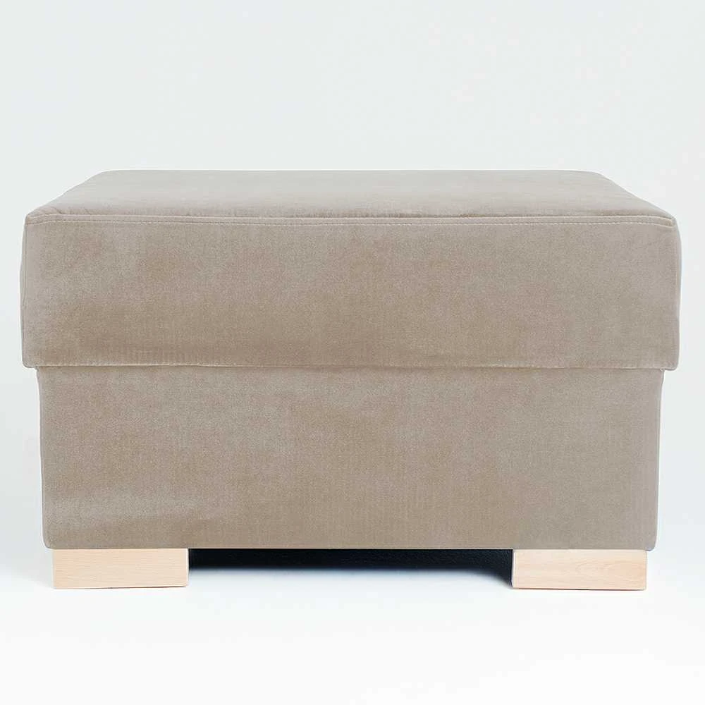 Customform Pufas, STABLE, 68x68x40 cm, Bežinės spalvos
