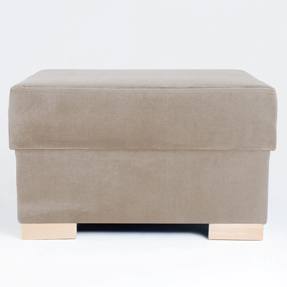 Customform Pufas, STABLE, 68x68x40 cm, Bežinės spalvos