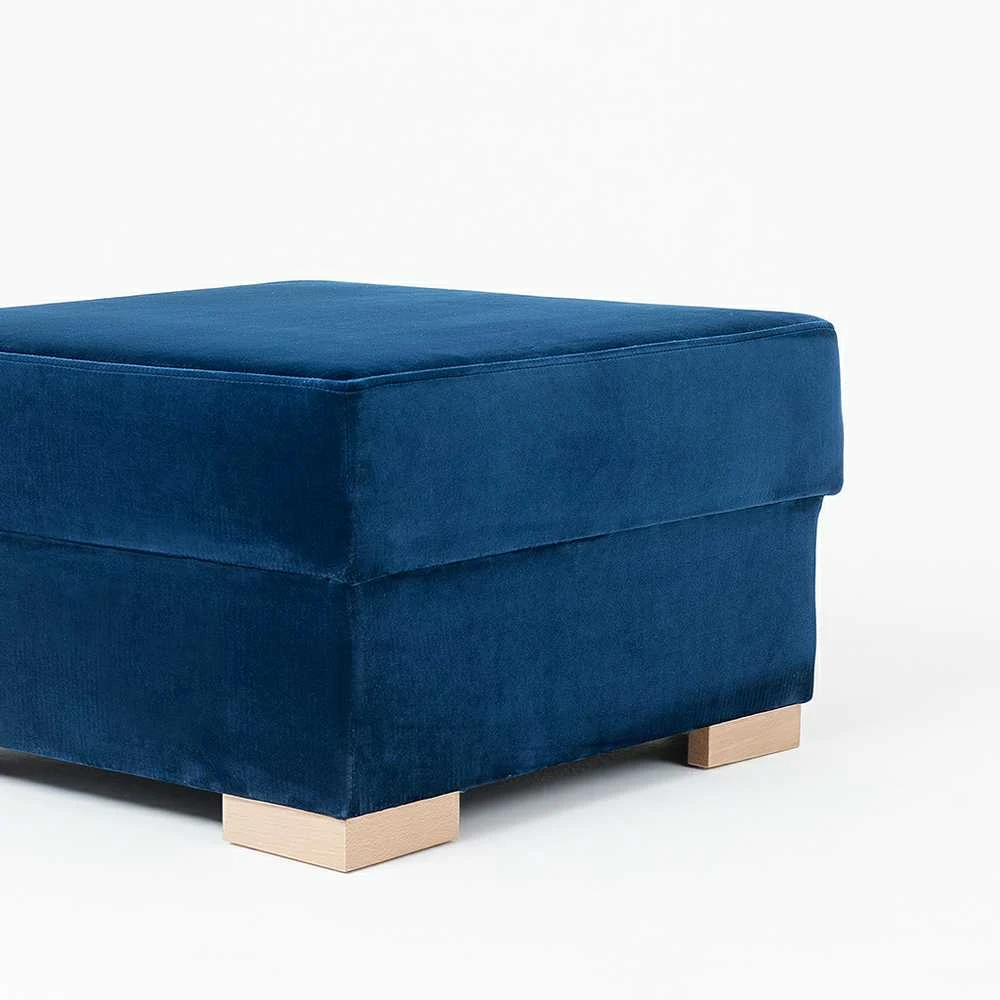 Customform Pufas, STABLE, 68x68x40 cm, Mėlynas