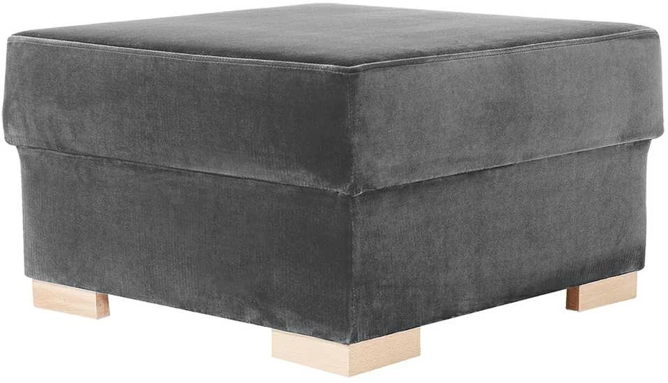 Customform Pufas, STABLE, 68x68x40 cm, Pilka Levanda