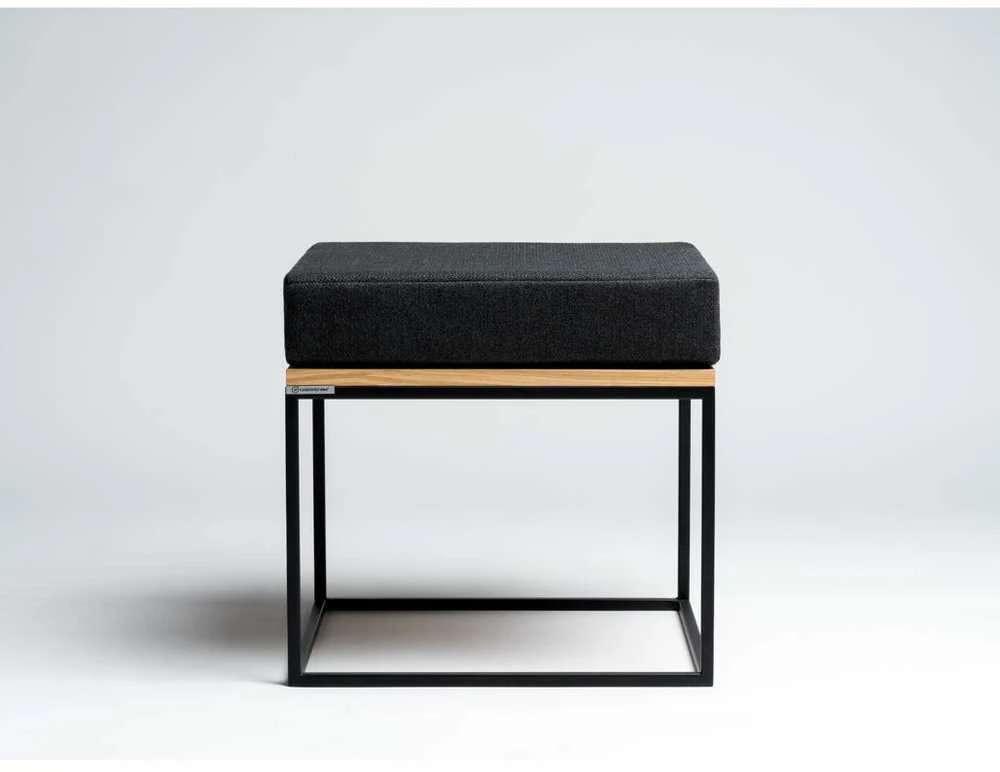 Customform Pufas, TENSIO SOLID PUFAS, Juodas