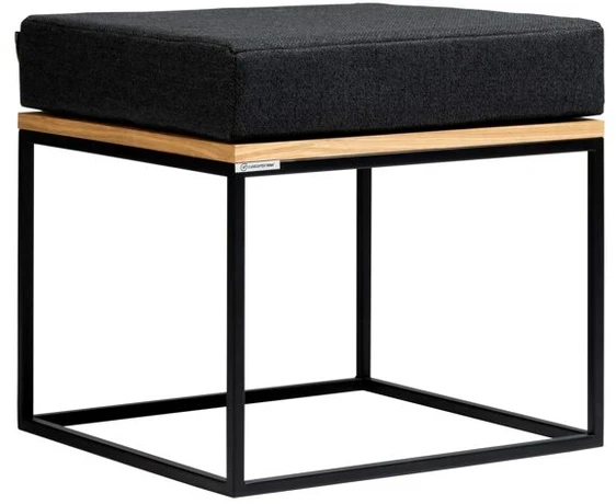 Customform Pufas, TENSIO SOLID PUFAS, Juodas