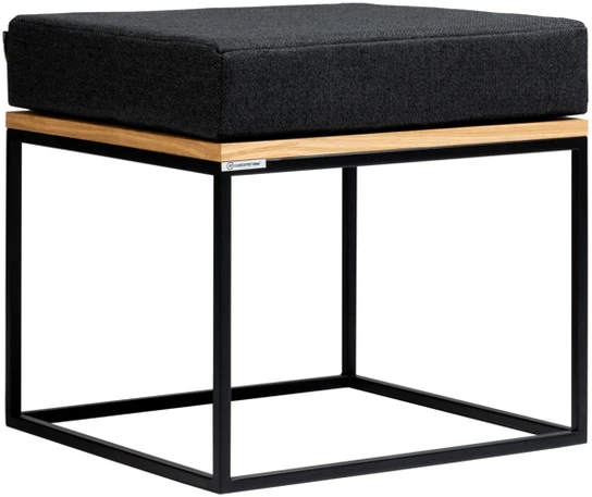 Customform Pufas, TENSIO SOLID PUFAS, Juodas