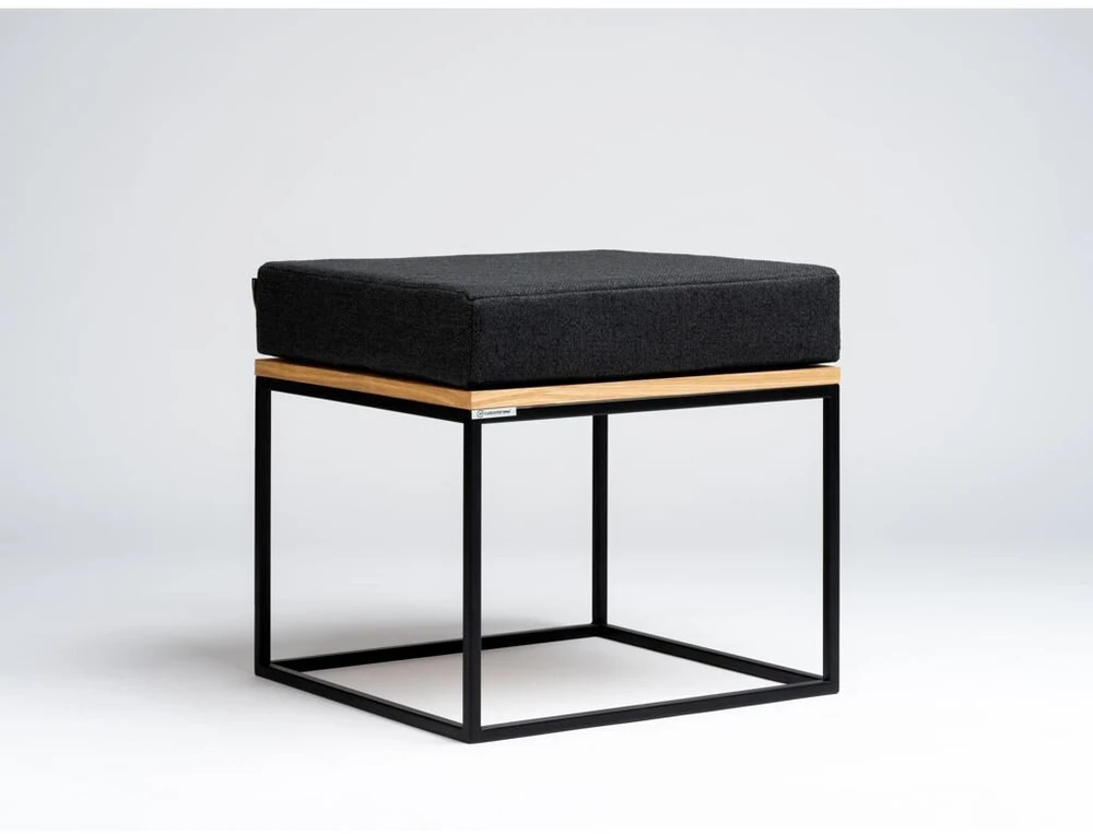 Customform Pufas, TENSIO SOLID PUFAS, Juodas