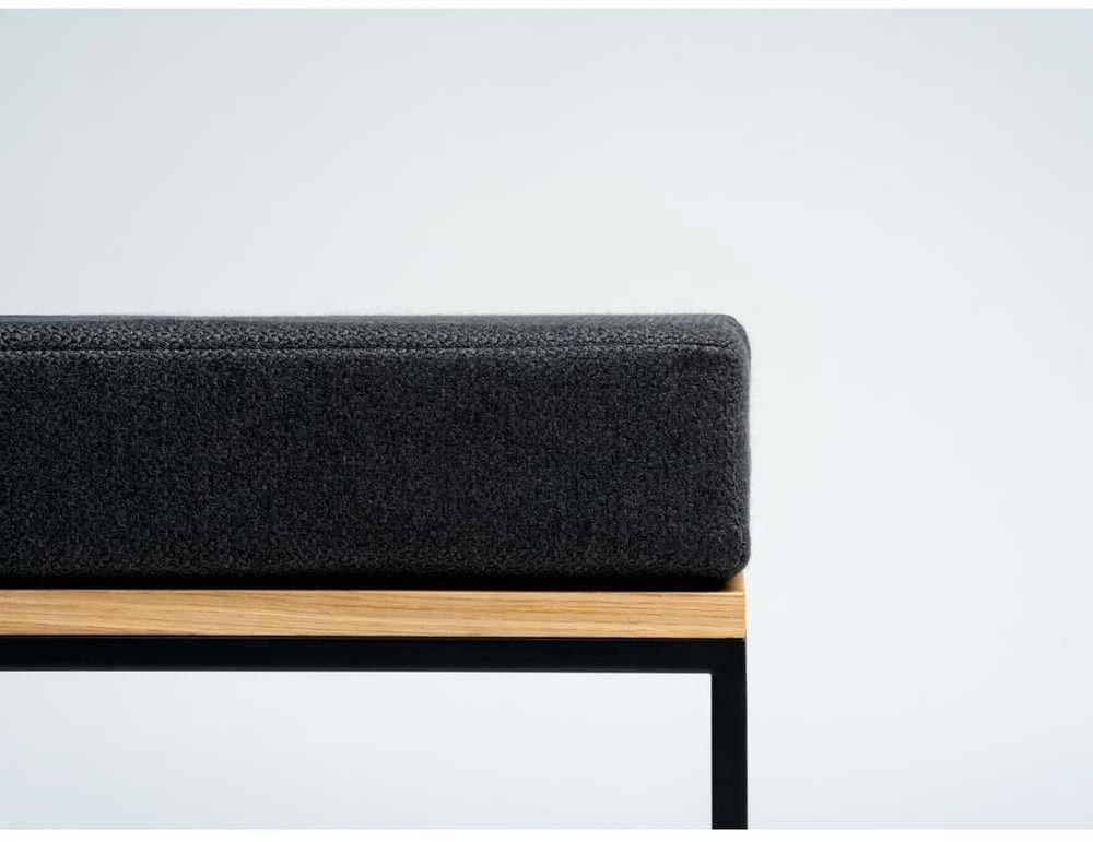 Customform Pufas, TENSIO SOLID PUFAS, Juodas