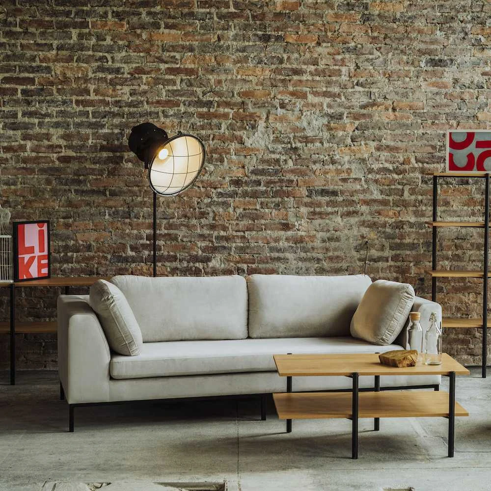 Sofa, AMBIENT, 230x67 cm, pilka