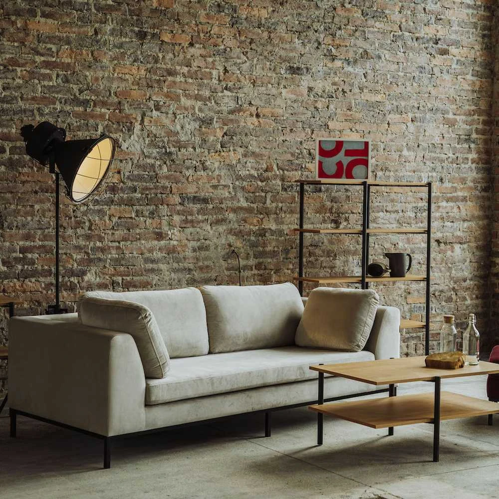 Sofa, AMBIENT, 230x67 cm, pilka
