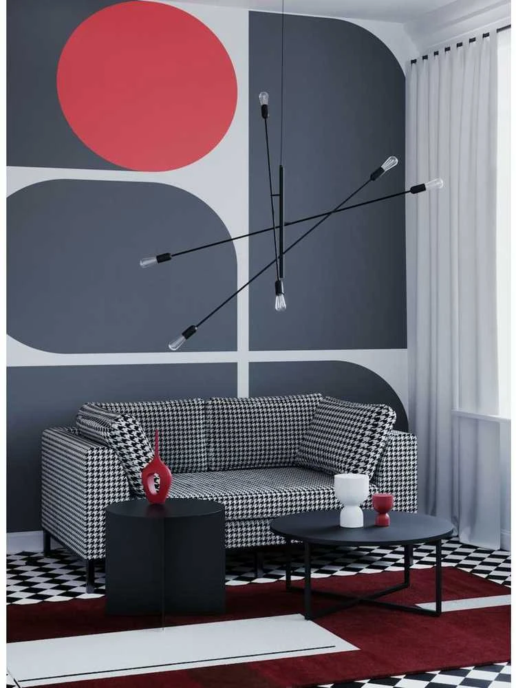 Customform Sofa, AMBIENT, 98x171 cm, Juoda