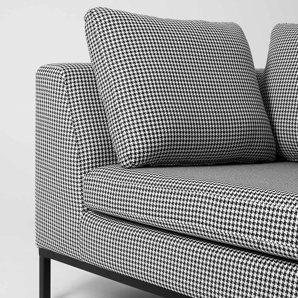 Customform Sofa, AMBIENT, 98x171 cm, Juoda