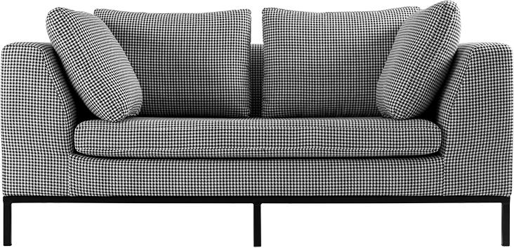 Customform Sofa, AMBIENT, 98x171 cm, Juoda