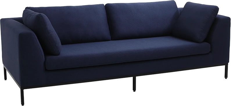 Customform Sofa, AMBIENT, 98x230 cm, Juoda