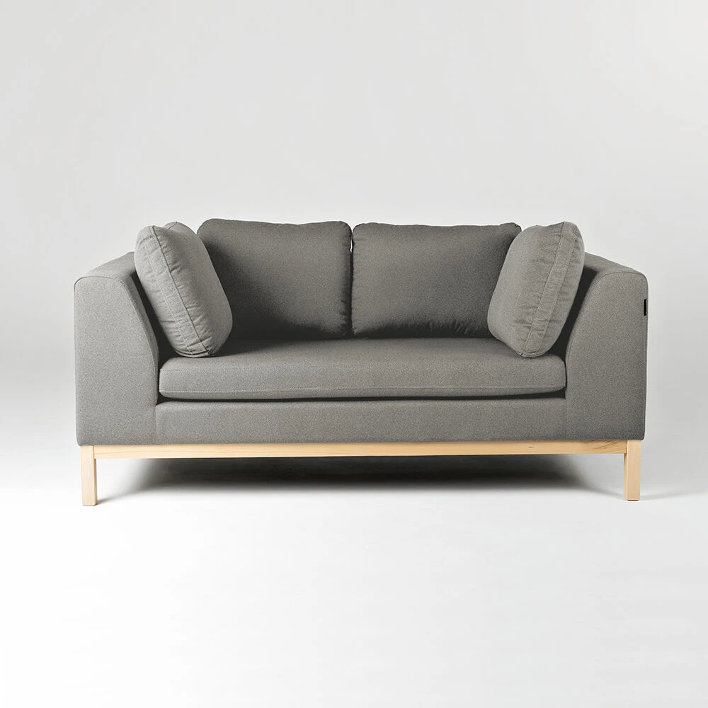 Customform Sofa, Ambient Wood, 98x171 cm, Pilka