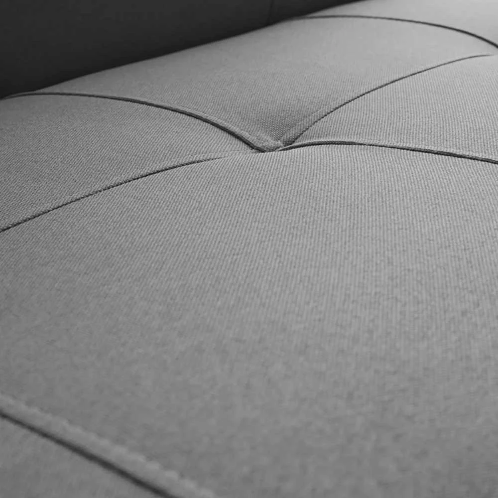 Sofa, HARRY, 180x65 cm, pilka