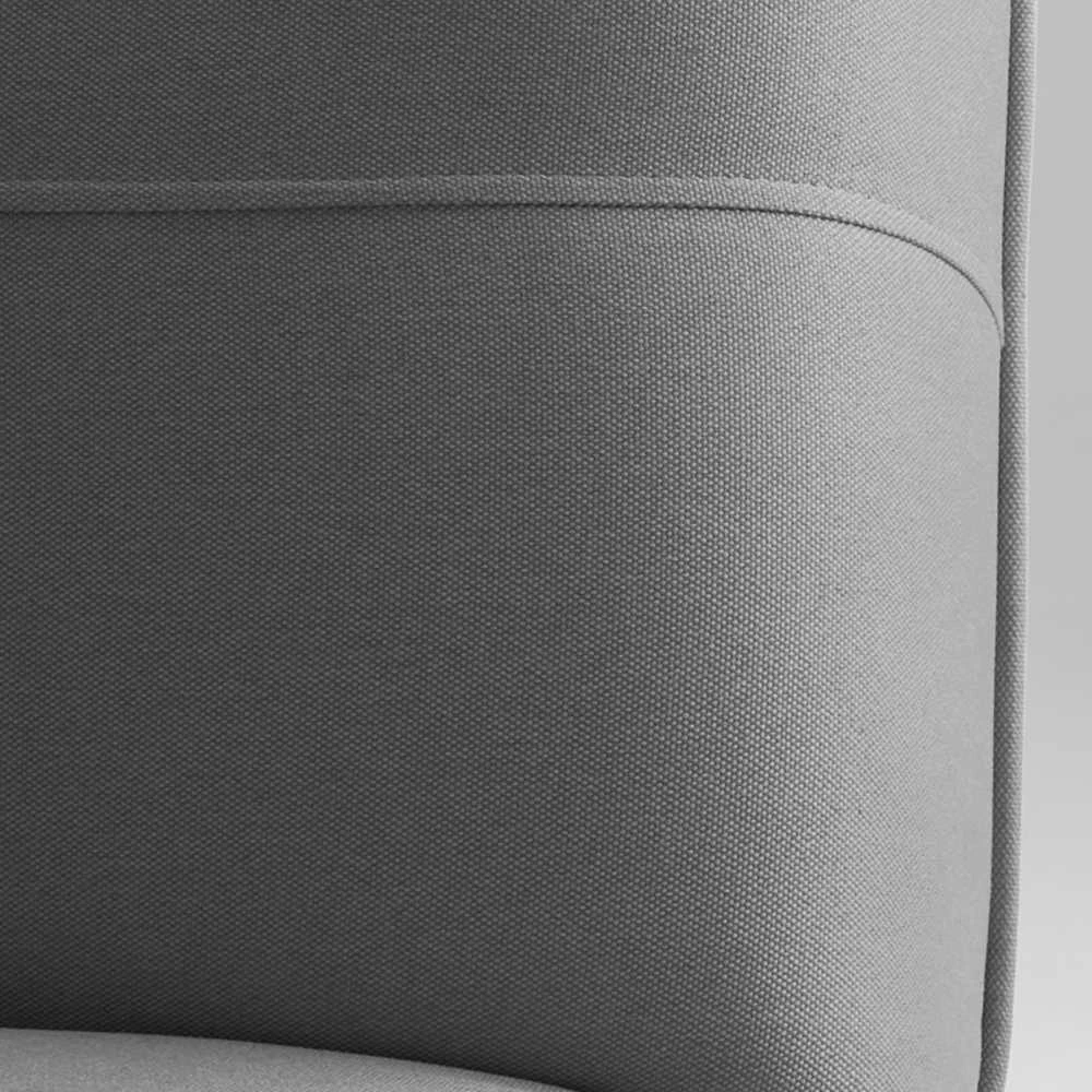 Sofa, HARRY, 180x65 cm, pilka