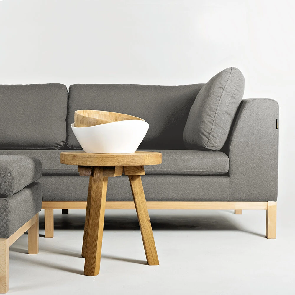 Customform Sofa-lova, Ambient Wood, 98x228 cm, Pilka
