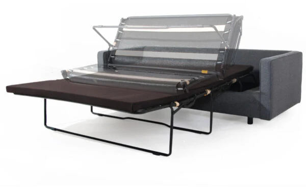 Customform Sofa-lova, Ambient Wood, 98x228 cm, Pilka