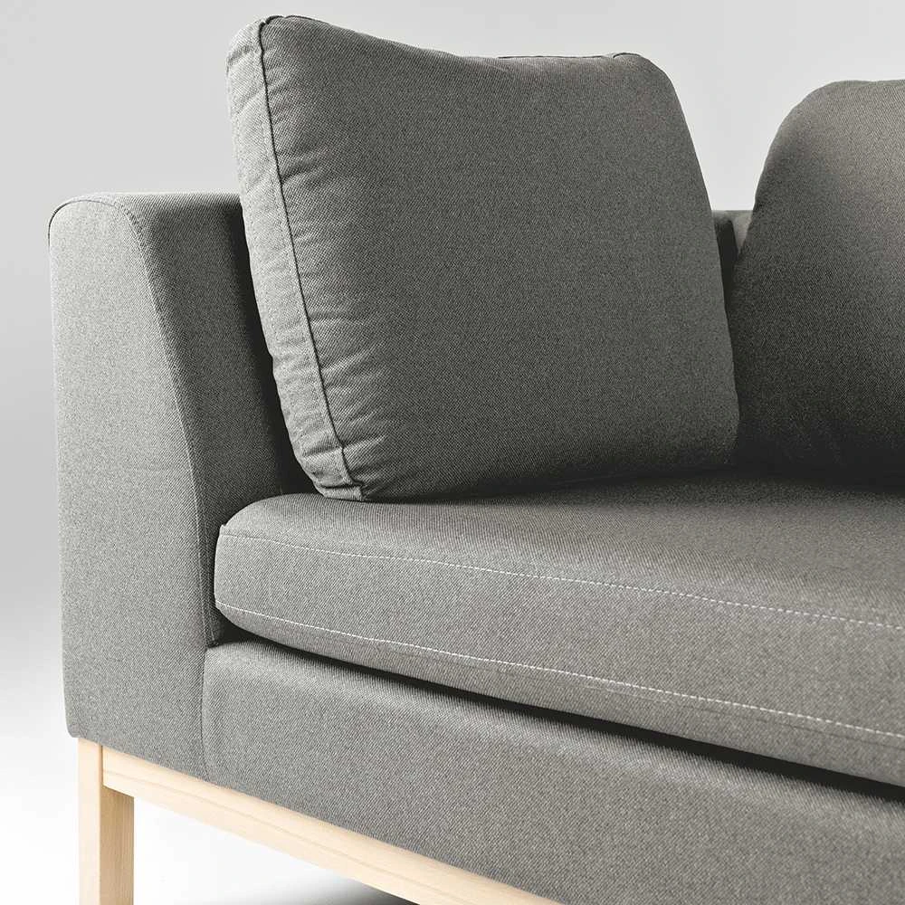 Customform Sofa-lova, aplinkos mediena, 98x171 cm, pilka