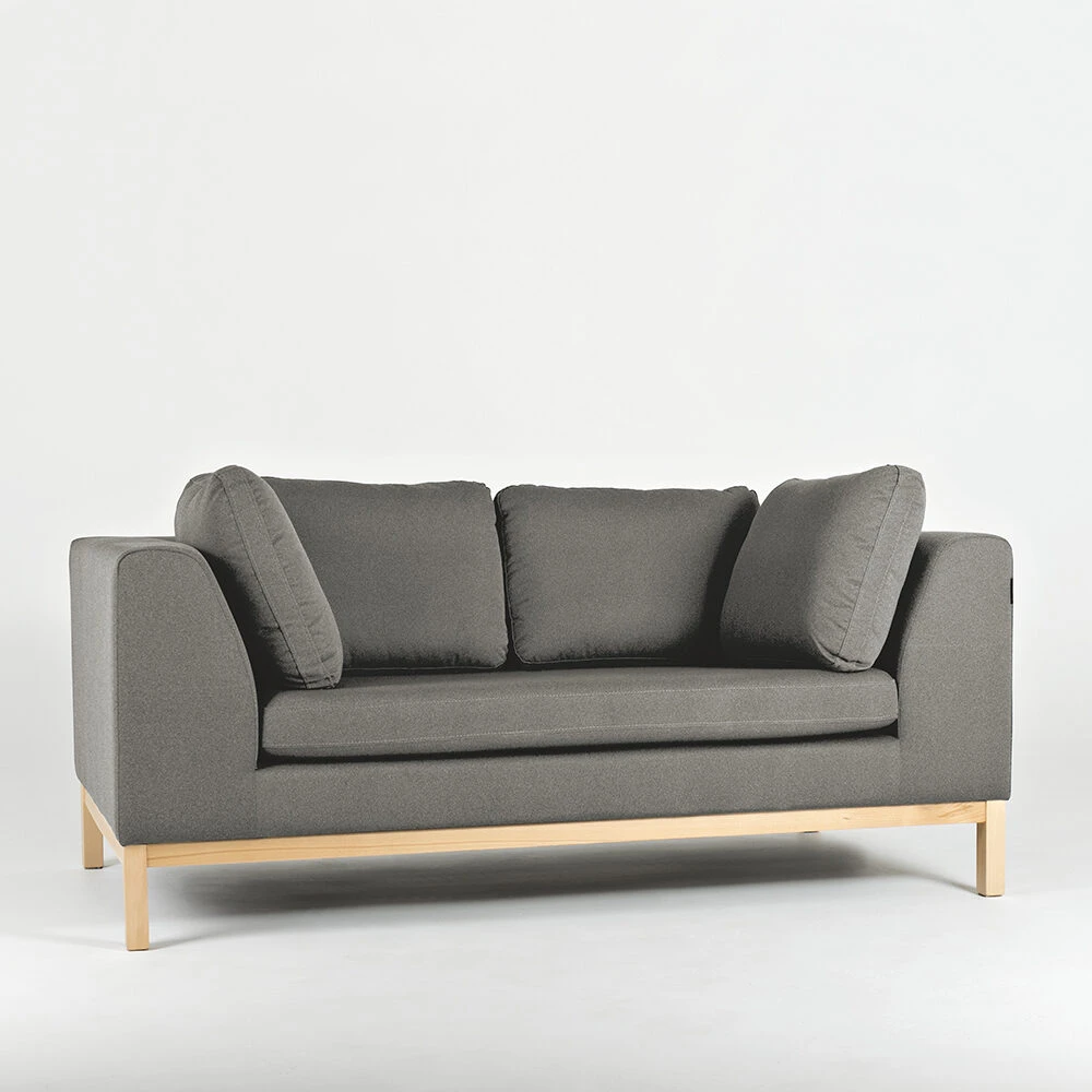Customform Sofa-lova, aplinkos mediena, 98x171 cm, pilka