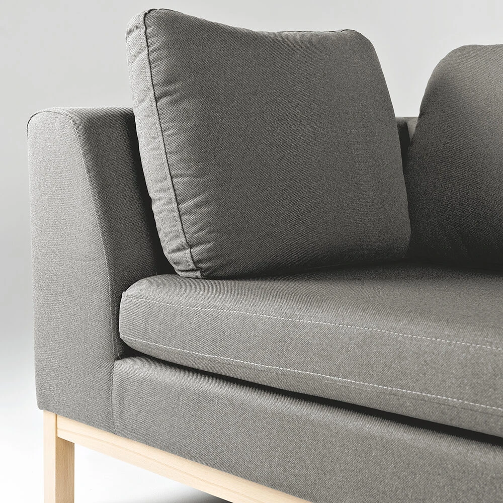 Customform Sofa-lova, aplinkos mediena, 98x171 cm, pilka