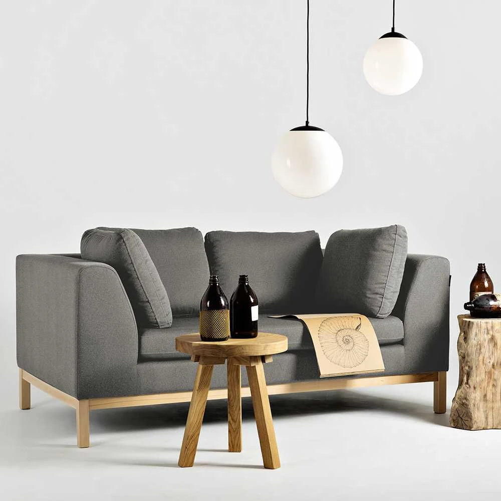 Customform Sofa-lova, aplinkos mediena, 98x171 cm, pilka