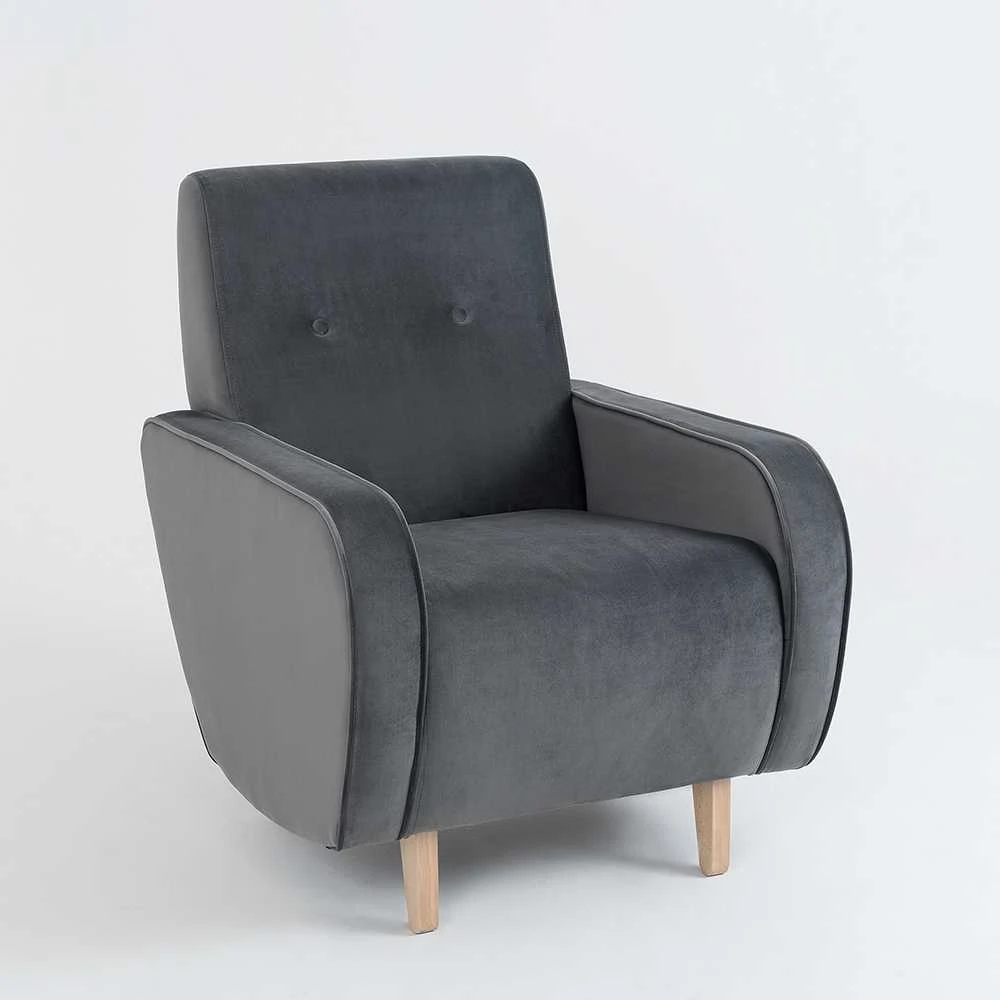 Customform Sofa-lova, Atlantica L, 185x251 cm, Juoda