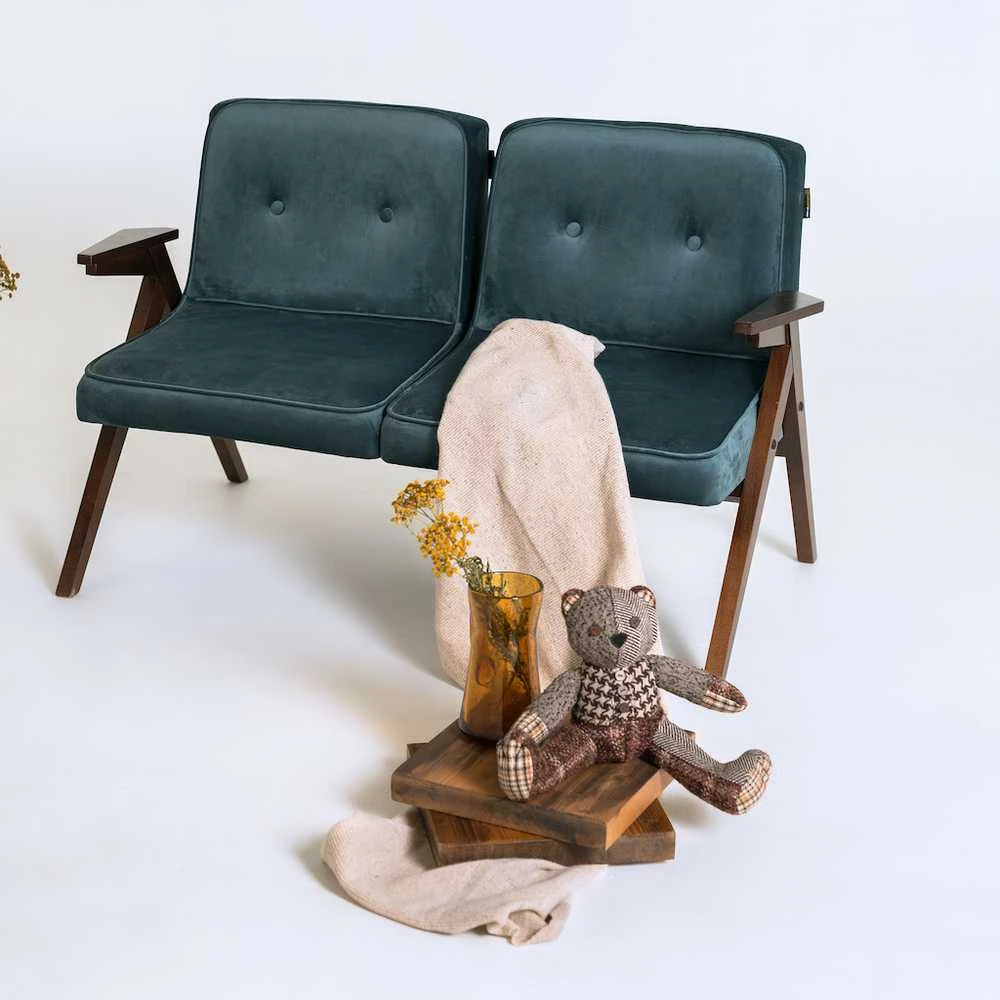 Customform Sofa-lova, ATLANTICA L, 185x251 cm, tamsiai mėlyna