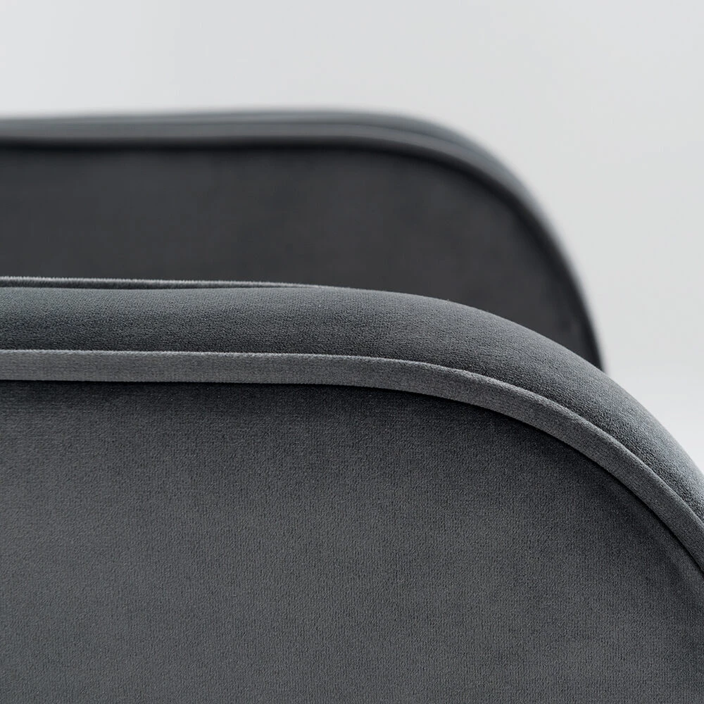 Customform Sofa-lova, Atlantica L, 185x251 cm, Juoda