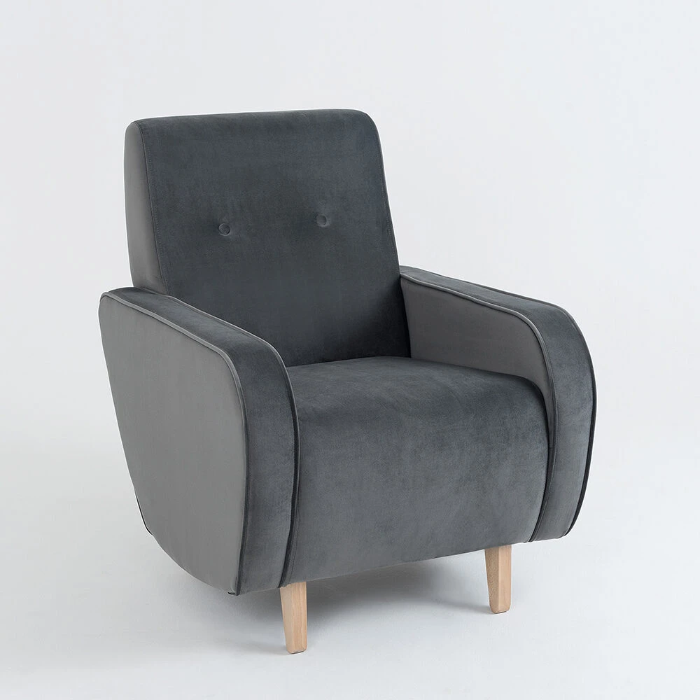 Customform Sofa-lova, Atlantica L, 185x251 cm, Juoda
