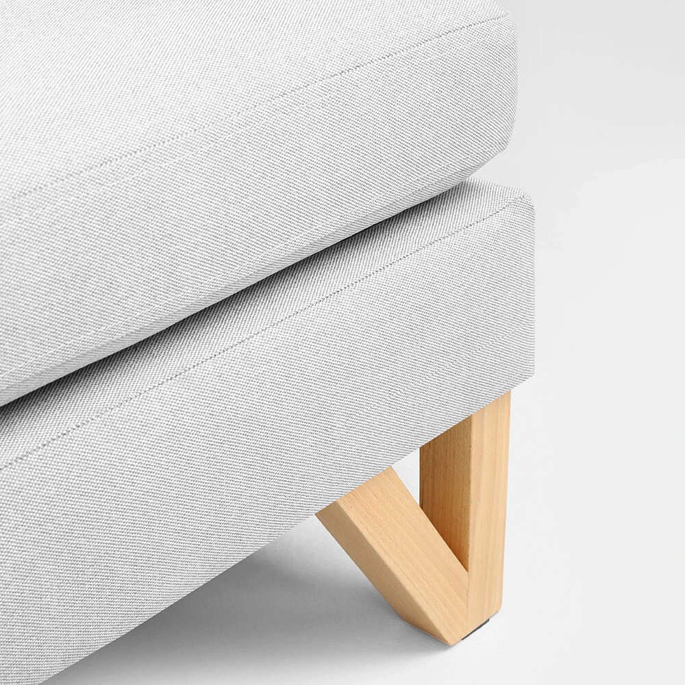 Customform Sofa-lova, Jūros Brizas, 88x220 cm, Juoda