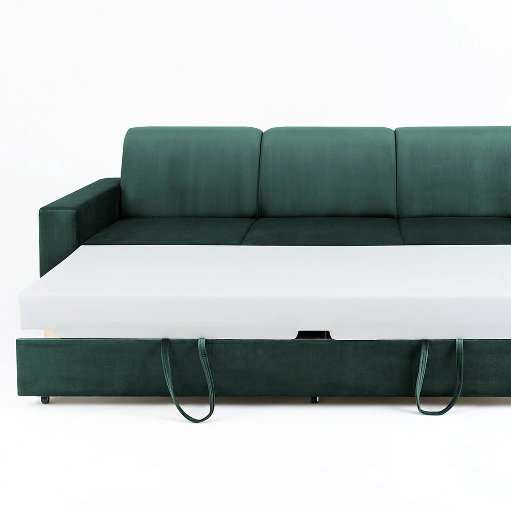 Customform Sofa-lova, STABLE 3 sėdimos vietos, 95x232x82 cm, Avokadas