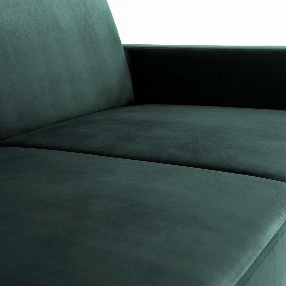 Customform Sofa-lova, STABLE 3 sėdimos vietos, 95x232x82 cm, Avokadas
