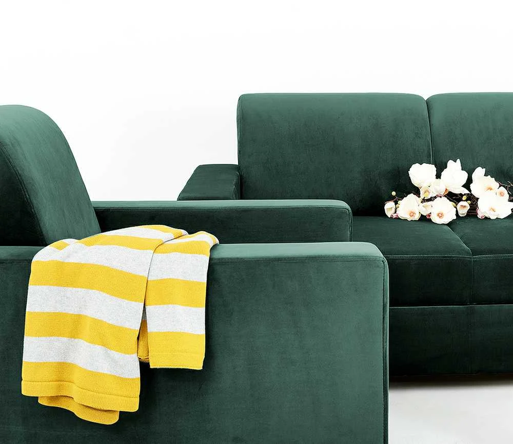 Customform Sofa-lova, STABLE 3 sėdimos vietos, 95x232x82 cm, Avokadas