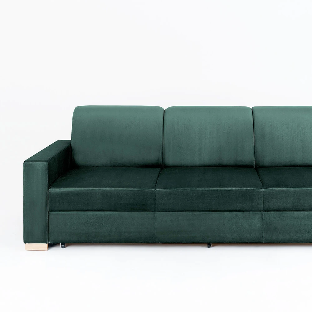Customform Sofa-lova, STABLE 3 sėdimos vietos, 95x232x82 cm, Avokadas