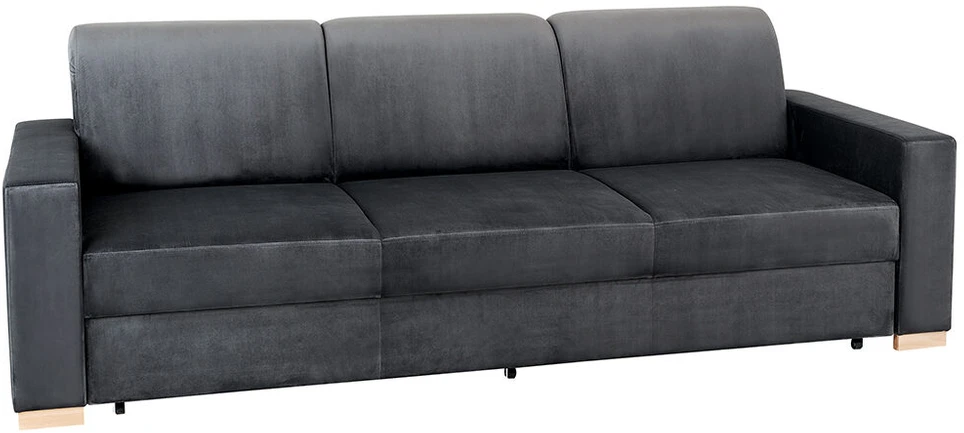 Customform Sofa-lova, STABLE 3 sėdimų vietų, 95x232 cm, Pilkojo Gluosnio spalva