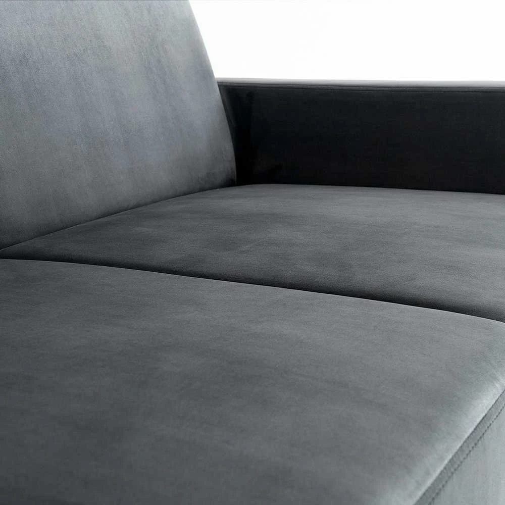 Customform Sofa-lova, STABLE 3 sėdimų vietų, 95x232 cm, Pilkojo Gluosnio spalva