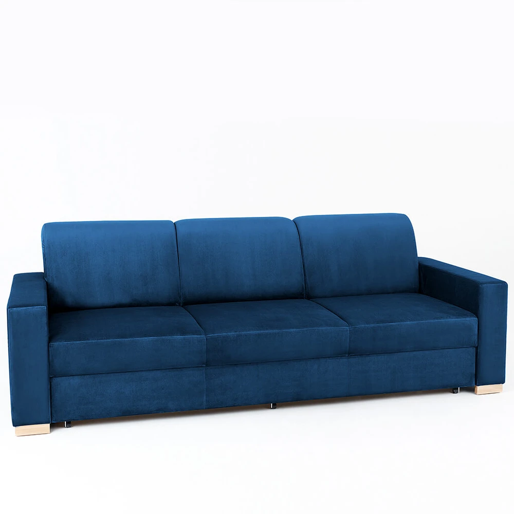 Customform Sofa-lova, STABLE 3 vietų, 95x232 cm, Mėlyna