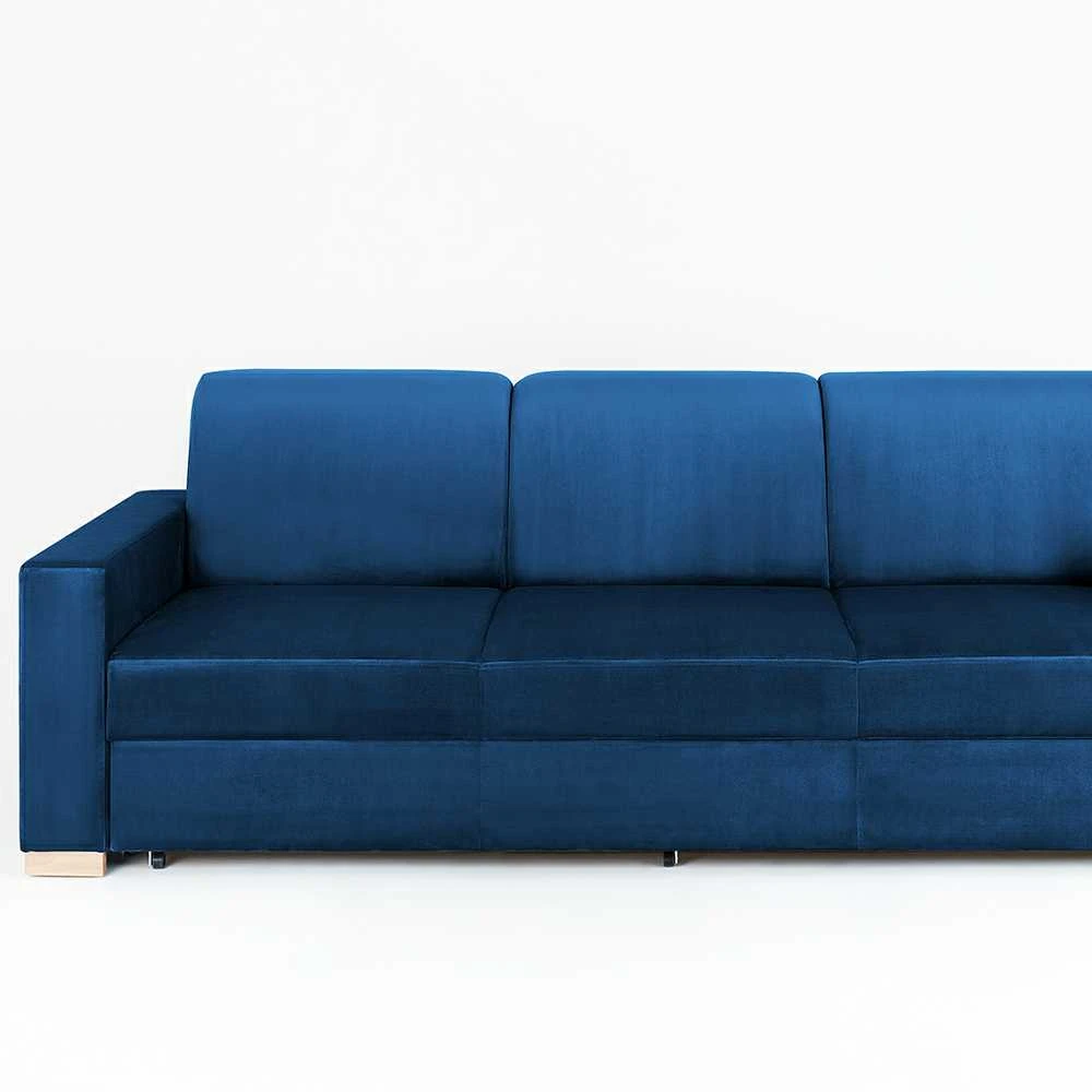 Customform Sofa-lova, STABLE 3 vietų, 95x232 cm, Mėlyna